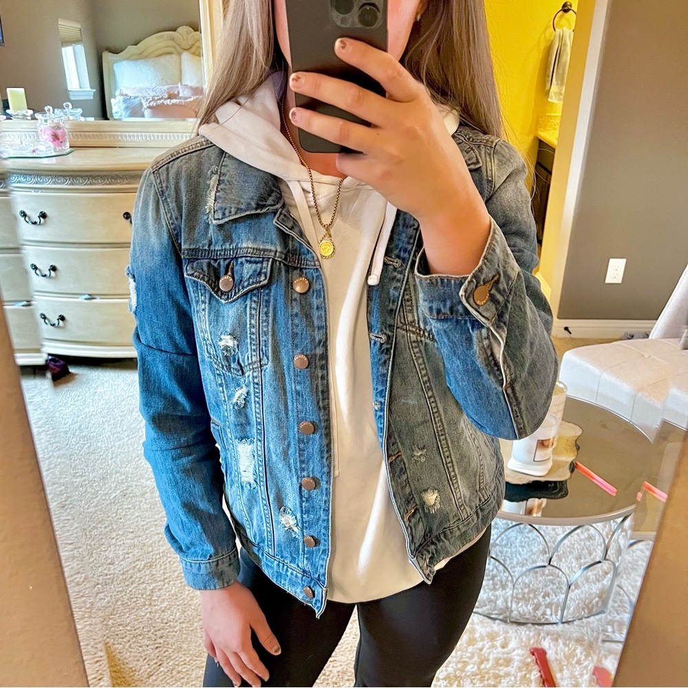 Sts Blue Denim Button Down Jacket - image 2